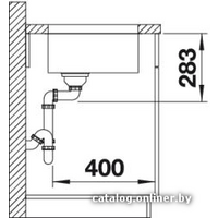 Blanco Supra 340-U (с клапаном-автоматом) [518200] Image #3