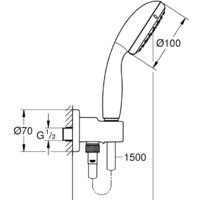 Grohe New Tempesta 100 26406001 Image #4
