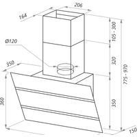 MAUNFELD Bridge Line 60 (черный/вставка сатин) Image #2