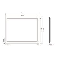 Roxen Зеркало Gotem 510165-90 90х70 Image #10