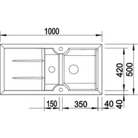 Blanco Idessa 6 S (глянцевый белый) [516000] Image #2