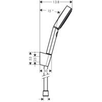 Hansgrohe Pulsify Select 105 3jet 24302000 (хром) Image #2