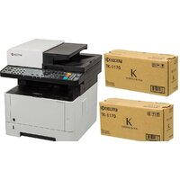 Kyocera Mita ECOSYS M2040dn + 2 дополнительных картриджа TK-1170
