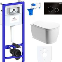 Lavinia Boho Relfix Bell Pro Rimless 7 в 1 87040044 (черный пластик) Image #1