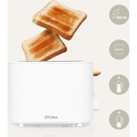 Zeegma Tostee White Wood Image #12