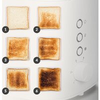 Zeegma Tostee White Wood Image #15