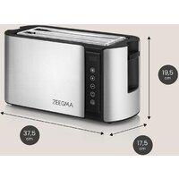Zeegma Tostee Chef Easy Srebrny Image #6