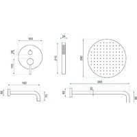 Rea Lungo Rose Gold REA-P6610 Image #7