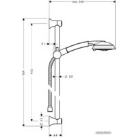 Hansgrohe Raindance Classic 100 3jet 27841000 (хром) Image #2