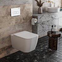 Roxen Cube в комплекте с инсталляцией StounFix Dual Fresh 6 в 1 571468 (кнопка: белый глянец) Image #11