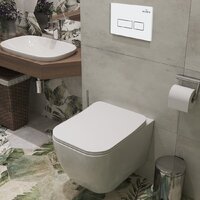 Roxen Cube в комплекте с инсталляцией StounFix Dual Fresh 6 в 1 571468 (кнопка: белый глянец) Image #14