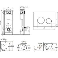 Lavinia Boho Relfix Biore Rimless 6 в 1 77040102 (хром пластик) Image #2