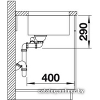 Blanco Andano 500/180-U (с клапаном-автоматом, левая) [520829] Image #3