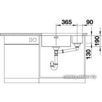 Blanco Andano 500/180-U (с клапаном-автоматом, левая) [520829] Image #4
