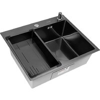 ARFEKA Eco AR мойка 600*500, коландер G, дозатор Black Decor Millet