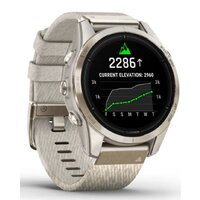 Garmin Epix Pro Gen 2 Sapphire 42 мм (мягкое золото/крем, с нейлоновым и силиконовым ремешками) Image #3