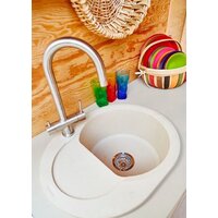 Omoikiri Akita (нержавеющая сталь) Image #5