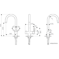 Omoikiri Akita (нержавеющая сталь) Image #8