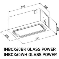 Meferi INBOX60WH Glass Power Image #15