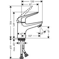 Hansgrohe Novus 71021000 Image #3