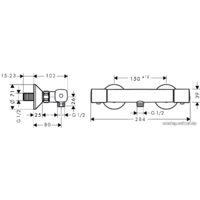 Hansgrohe Ecostat Universal 13122000 Image #2