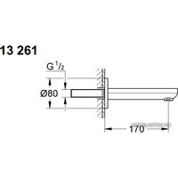 Grohe Eurosmart Cosmopolitan 13261000 Image #2