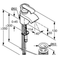 Kludi Joop! 55024H775 (хром/стекло зеленое) Image #6