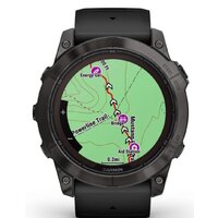 Garmin Fenix 7X Pro Sapphire Solar (карбоново-серый титан/черный) Image #4