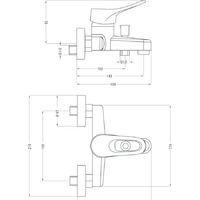 Deante Vero Bow 011M Image #2
