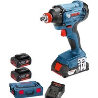 Bosch GDX 180-LI Professional 06019G5220 (с 2-мя АКБ, кейс) Image #2