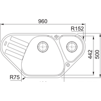 Franke Antea AZG 661-E (оникс) Image #2