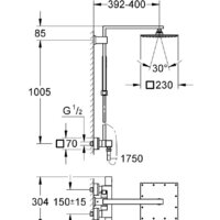 Grohe Euphoria Cube XXL System 230 [26087000] Image #5