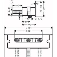 Hansgrohe Fixfit 26456000 Image #2
