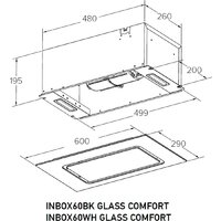Meferi INBOX60BK Glass Comfort Image #15