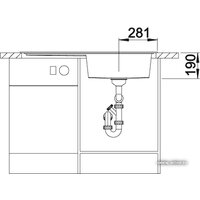 Blanco Zenar XL 6 S (алюметаллик, правая) [519273] Image #4