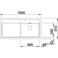 Blanco Zenar XL 6 S (алюметаллик, правая) [519273] Image #2