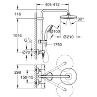 Grohe Vitalio Start System 210 27960001 Image #2