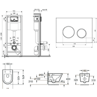 Lavinia Boho Biore Compacto Rimless 6 в 1 77040095 (белое стекло) Image #2