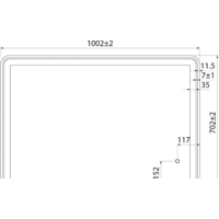 IDDIS Зеркало Cloud CLO1000i98 Image #5