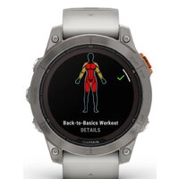 Garmin Fenix 7 Pro Sapphire Solar (титан/оранжевый) Image #10