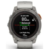 Garmin Fenix 7 Pro Sapphire Solar (титан/оранжевый) Image #5