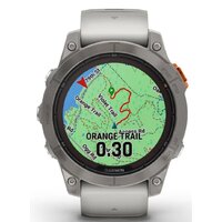 Garmin Fenix 7 Pro Sapphire Solar (титан/оранжевый) Image #7