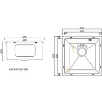 ARFEKA ECO AR 450*450 BLACK PVD NANO Image #10