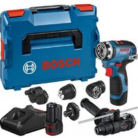 Bosch GSR 12V-35 FC Professional 06019H3008 (с 2-мя АКБ, набор сменных патронов, кейс)