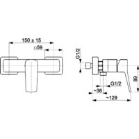 Armatura Kfa Malaga 4526-010-44 Image #2