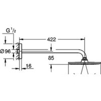 Grohe Rainshower Cosmopolitan 210 26171000 Image #2