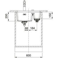 Franke Maris MRG 160-34-15 125.0687.267 (снежно-белый) Image #3