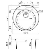 Omoikiri Miya 50R EV (эверест) Image #5