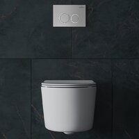 Roxen Simple Compact в комплекте с инсталляцией StounFix Dual Fresh 6 в 1 966133 (кнопка: серый бетон) Image #14