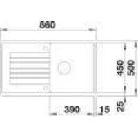 Blanco Zia 5 S 527387 (вулканический серый) Image #3